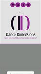 Mobile Screenshot of dancedimensionsbyjn.com